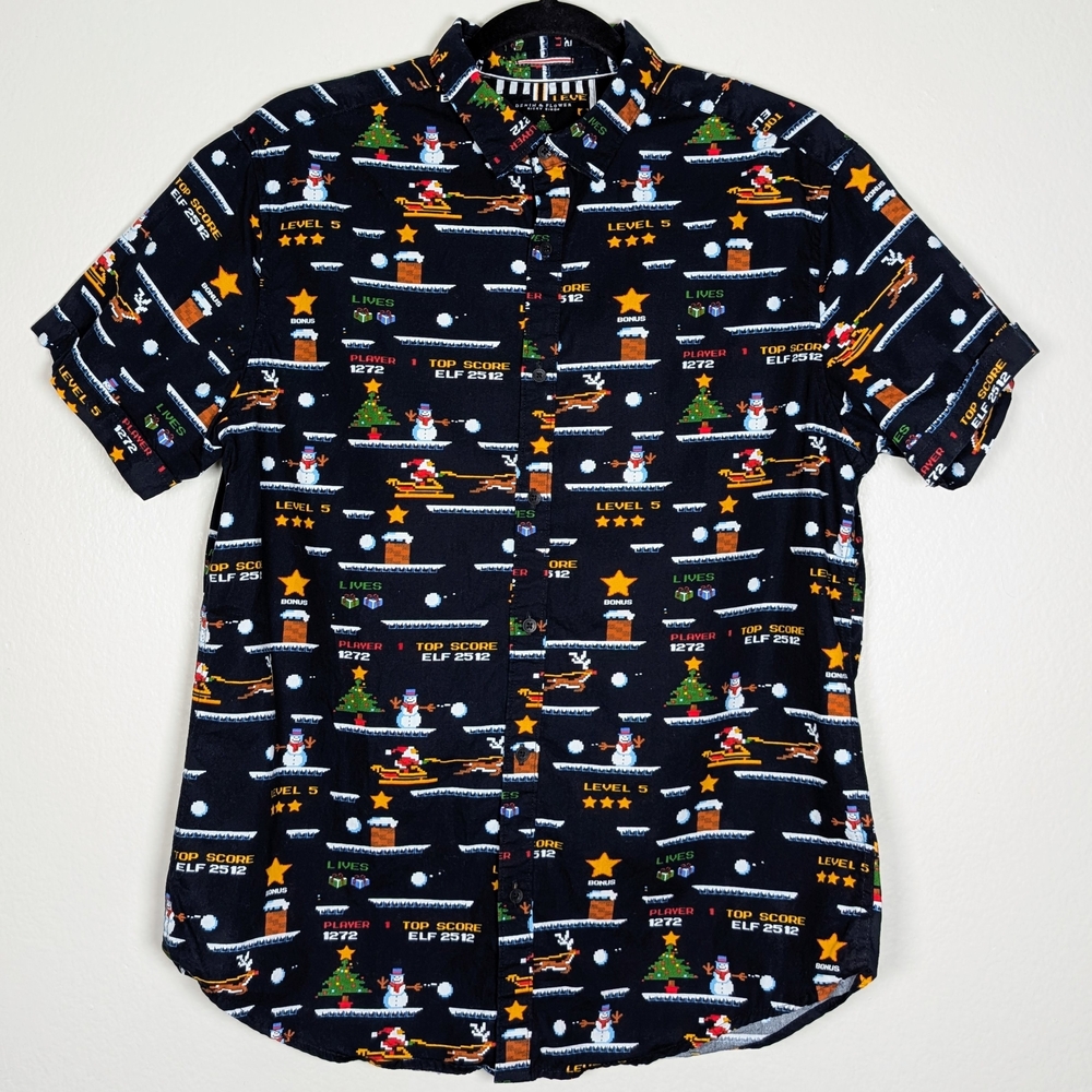 Denim & Flower Ricky Singh Christmas Nintendo Gaming Holy Joly Shirt